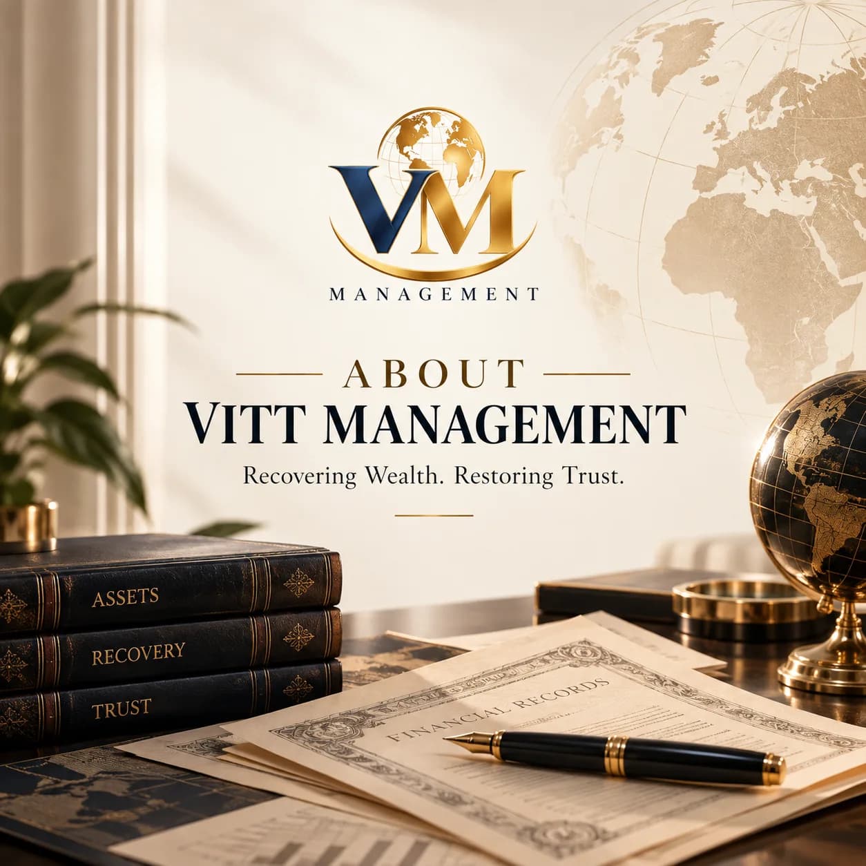 About Vitt Management: Recovering Wealth. Restoring Trust.
